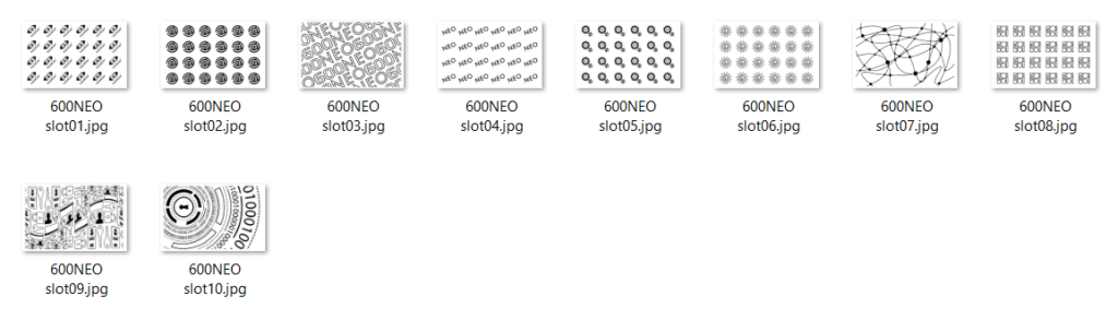 HoloKote های پیش‌فرض برای 600NEO