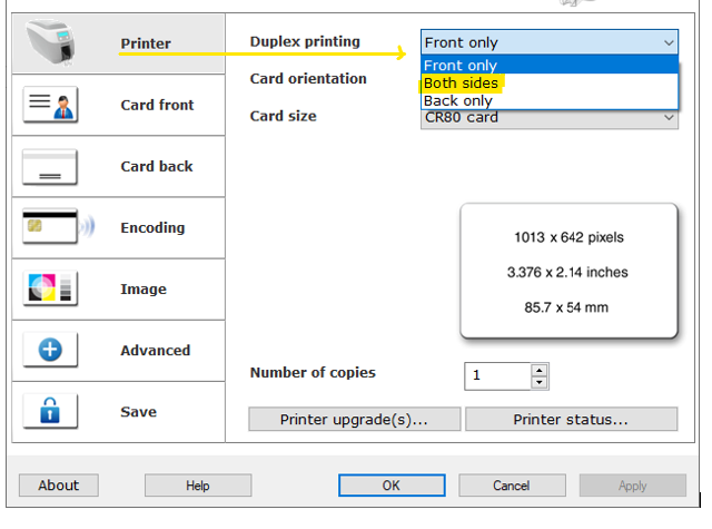 چاپ دو رو (هر دو طرف)
