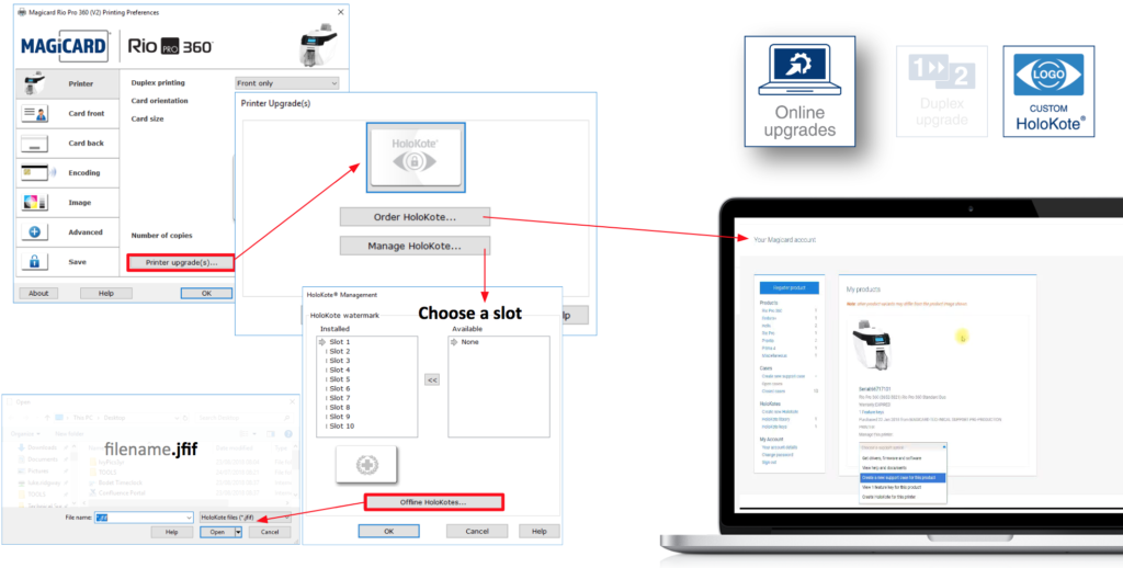 Magicard Driver - HoloKotes