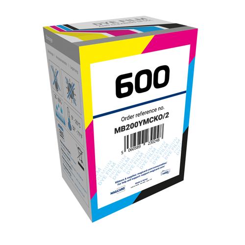 MB200YMCKO/2 YMCKO 200 Shot Dye Film (Region 2)