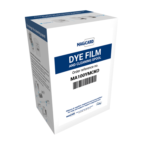 YMCKO 100 Shot Dye Film